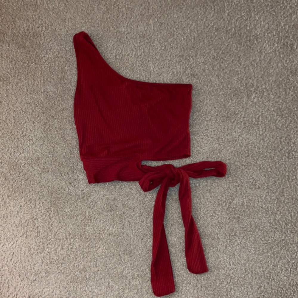 half sleeve cut out shirt